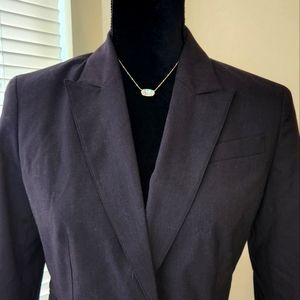 Dark Purple Suit Blazer